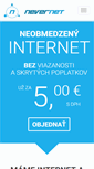 Mobile Screenshot of nevernet.sk