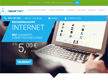 Tablet Screenshot of nevernet.sk